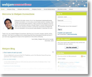 Webjam connections