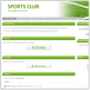 Sports club template