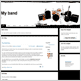 Band site template